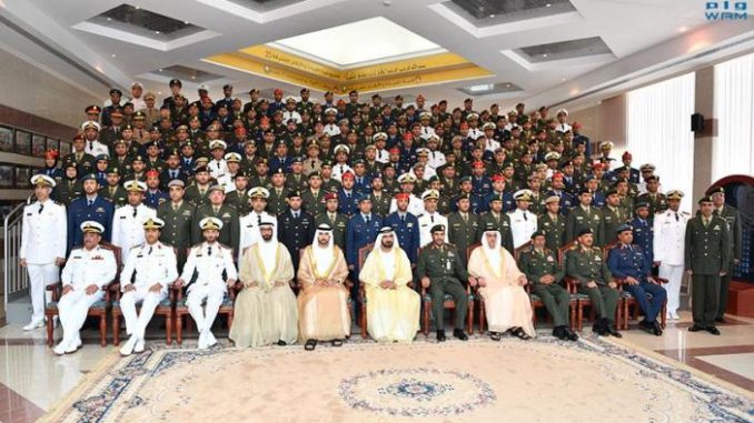 حفل تخريج دورة القيادة والاركان المشتركة 25 في ابوظبي