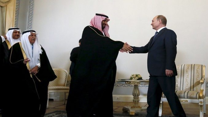 ولي ولي العهد السعودي والرئيس الروسي