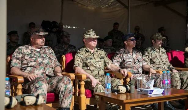 الملك الأردني يشهد تمرين عسكري مشترك مع ألمانيا الملك الأردني يشهد تمرين عسكري مشترك مع ألمانيا