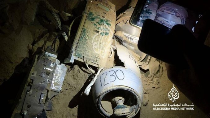 الطائرة التي أسقطها التحالف العربي الطائرة التي أسقطها التحالف العربي