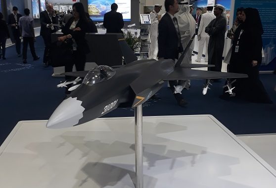 مجسم لطائرة الشبح الصينية J-31 مجسم لطائرة الشبح الصينية J-31