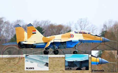 مقاتلة MiG-29M/M2 المصرية مقاتلة MiG-29M/M2 المصرية