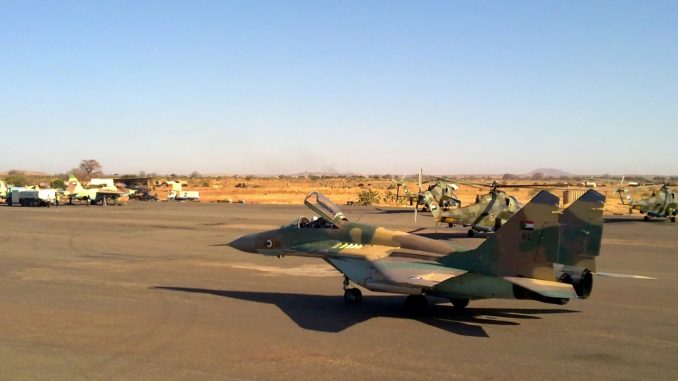 مقاتلة ميغ-29 سودانية مقاتلة ميغ-29 سودانية