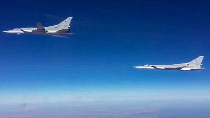 قاذفتان روسيتان من طراز "تو-22م3" في سوريا قاذفتان روسيتان من طراز "تو-22م3" في سوريا