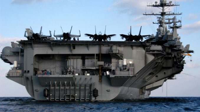 حاملة الطائرات الأميركية USS Harry Truman حاملة الطائرات الأميركية USS Harry Truman