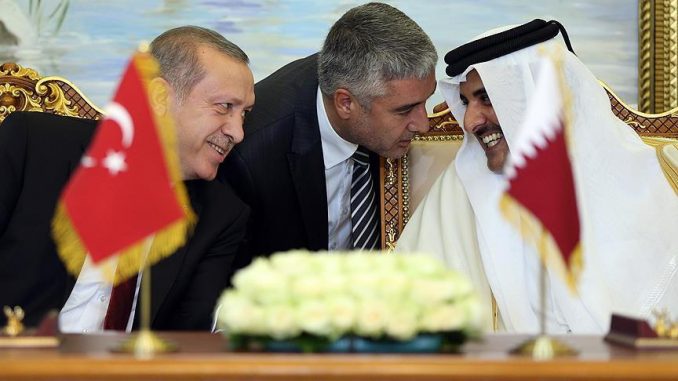 الرئيسان القطري والتركي الرئيسان القطري والتركي
