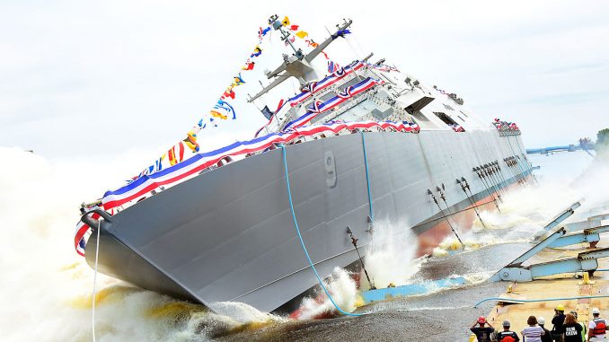 سفينة القتال الساحلي USS Little Rock سفينة القتال الساحلي USS Little Rock