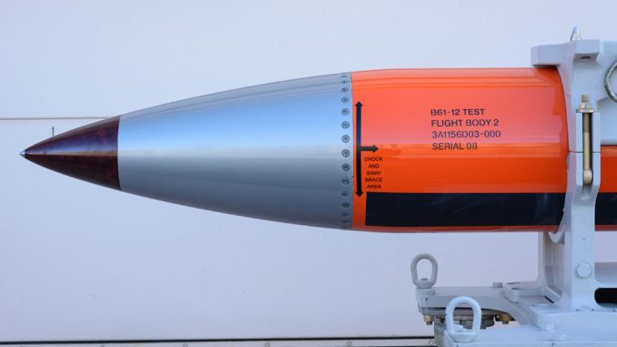 قنبلة B61-12 الأميركية قنبلة B61-12 الأميركية