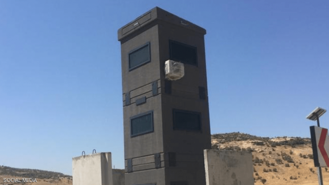 صور للأبراج الضخمة والمدرعة التي بناها الجيش التركي خلال الفترة الأخيرة على حدود البلاد الجنوبية (موقع سكاي نيوز عربية) صور للأبراج الضخمة والمدرعة التي بناها الجيش التركي خلال الفترة الأخيرة على حدود البلاد الجنوبية (موقع سكاي نيوز عربية)