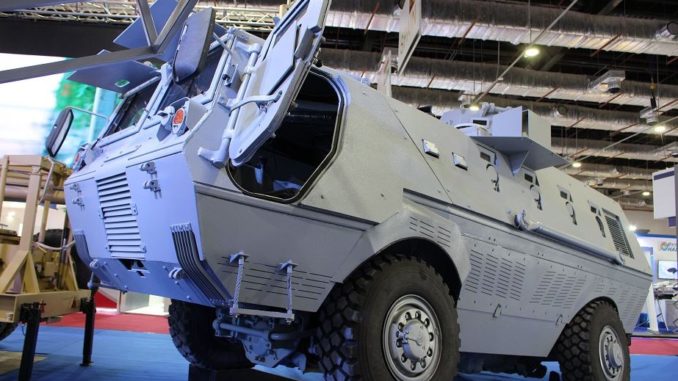 مدرّعة "فهد 300" المصرية خلال معرض EDEX 2018 الذي أقيم في القاهرة بين 7 و 10 كانون الأول/ ديسمبر 2018 مدرّعة "فهد 300" المصرية خلال معرض EDEX 2018 الذي أقيم في القاهرة بين 7 و 10 كانون الأول/ ديسمبر 2018