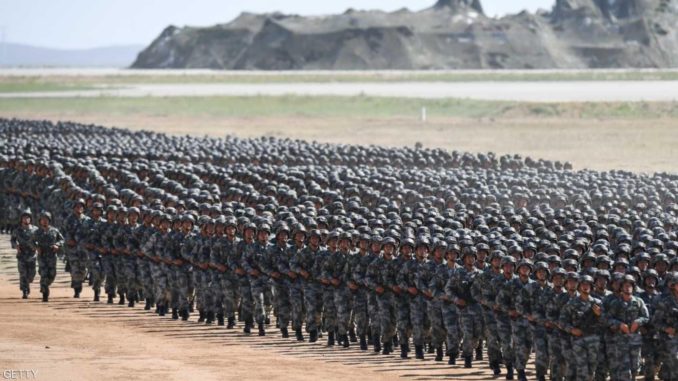 عناصر من الجيش الصيني (صورة أرشيفية) الجيش الصيني