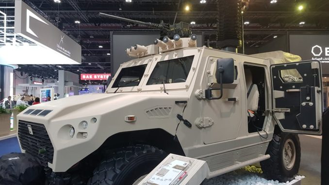 من منصة عرض شركة EDIC الإماراتية في معرض IDEX2019 IDEX2019
