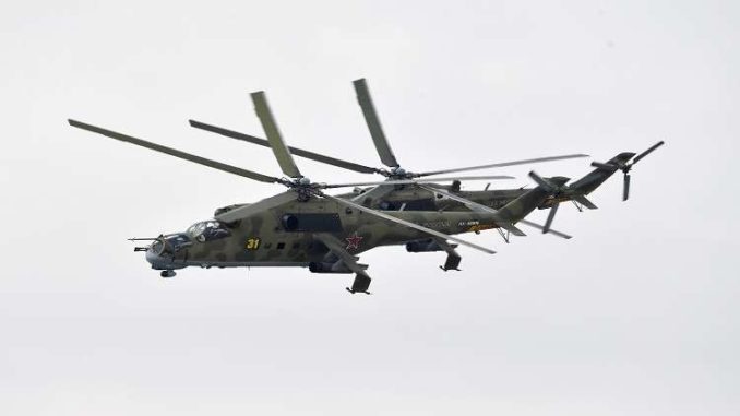 مروحيات "مي-35" (صورة أرشيفية) مروحيات "مي-35"