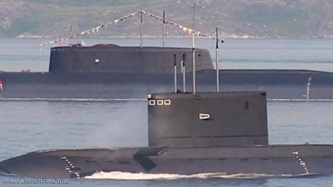 غواصة نووية روسية (صورة أرشيفية) غواصة نووية