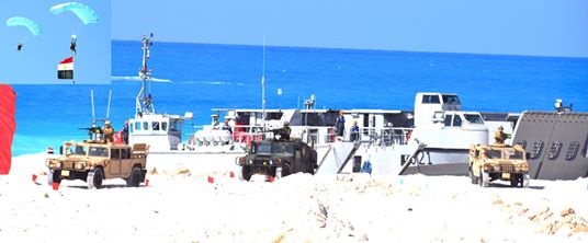 تدريب ميدوزا-8 بين القوات المصرية والقبرصية واليونانية (صورة أرشيفية) تدريب ميدوزا 8