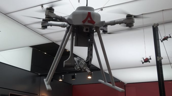 طائرة Songar بدون طيار من إنتاج شركة Asisguard التركية خلال معرض IDEF2019 في إسطنبول (الأمن والدفاع العربي- خاص) Songar