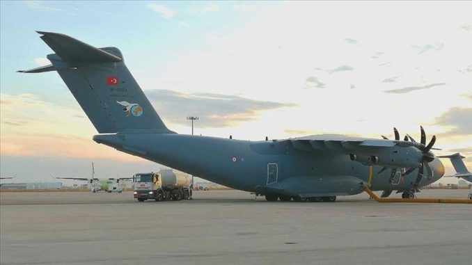 طائرة من طراز "A400M" طائرة من طراز "A400M"