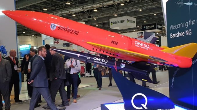 منظومة Banshee التي كشفت عنها Qinetiq خلال معرض DSEI 2019 في لندن (الأمن والدفاع العربي- خاص) Banshee