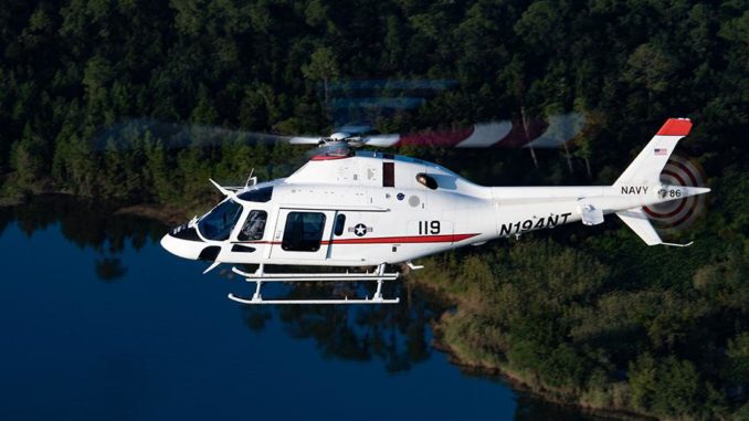 مروحية TH-119 من إنتاج شركة ليوناردو (موقع الشركة) مروحية TH-119 من إنتاج شركة ليوناردو