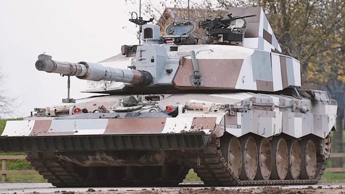 دبابة "Challenger 2" البريطانية المعدة للقتال في المدن دبابة "Challenger 2" البريطانية