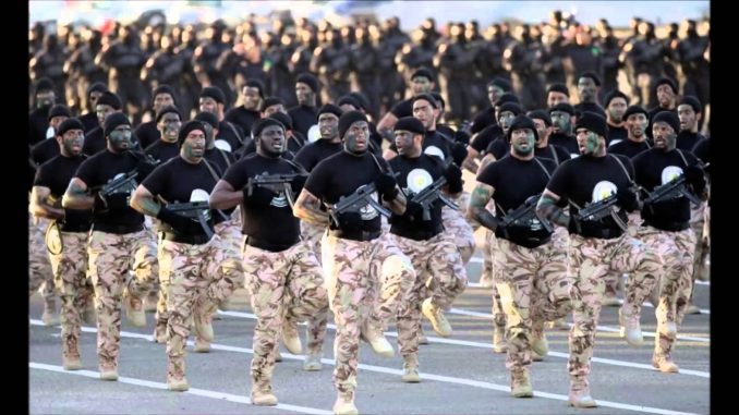 عناصر من الجيش السعودي