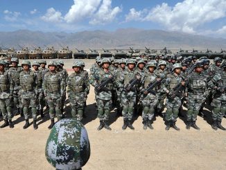 قوات صينية تشارك في مناورات مشتركة في قيرغيزستان
