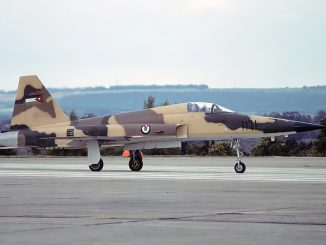مقاتلة F 5 الأردنية