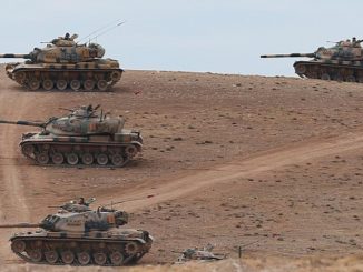 دبابات تركية على حدود سوريا