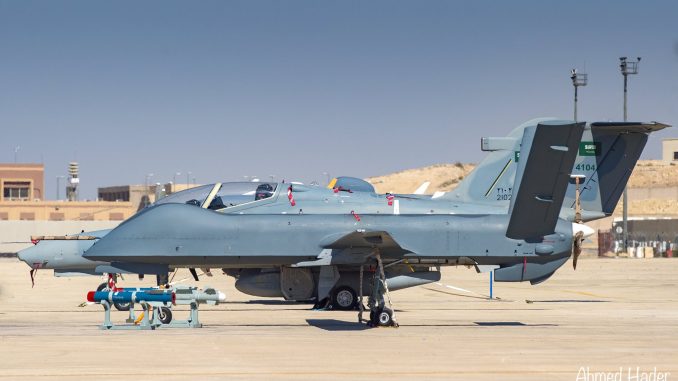 طائرة Wing Loong في أول ظهور لها في السعودية طائرة Wing Loong في أول ظهور لها في السعودية