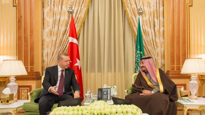 العاهل السعودي والرئيس التركي العاهل السعودي والرئيس التركي