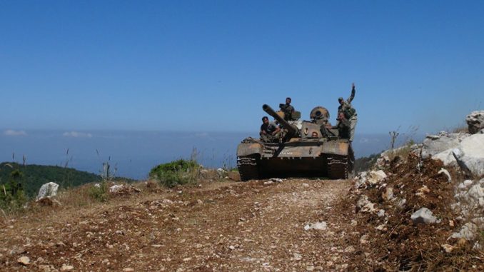 مركبة عسكرية في سوريا