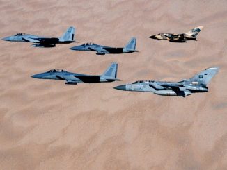 مقاتلات أف-15 وتورنيدو سعودية
