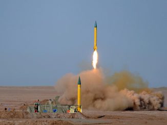 تجربة صاروخية إيرانية