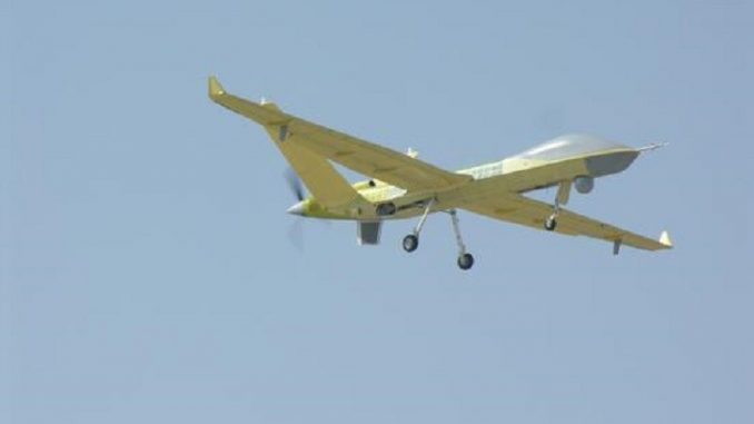 طائرة Wing Loong II خلال الاختبار طائرة Wing Loong II خلال الاختبار
