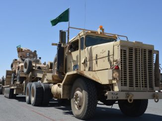 وصول القوات السعودية إلى الكويت