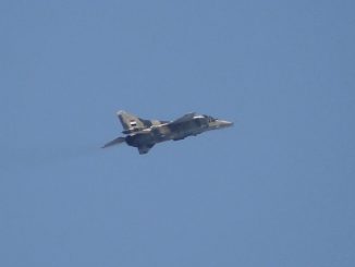 طائرة تابعة للجيش السوري من طراز ميغ 23