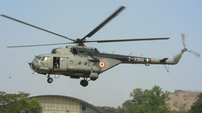 مروحية مي-17 الهندية