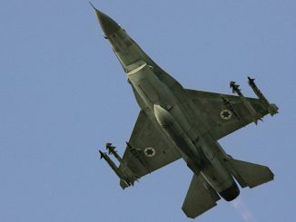 مقاتلة إسرائيلية من نوع أف-16