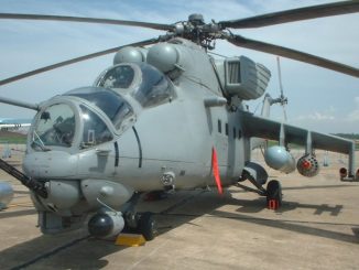 مروحية Mi-25 الأفغانية