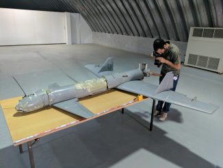 طائرة القاصف-1 من دون طيار الإيرانية