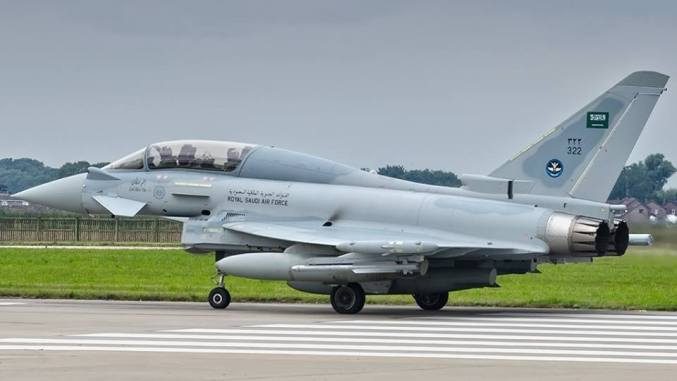 مقاتلة Eurofighter Typhoon السعودية