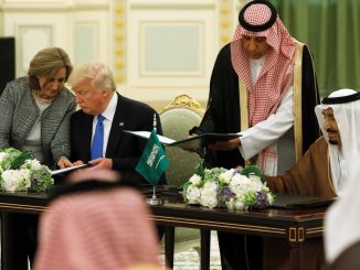 العاهل السعودي والرئيس الأميركي
