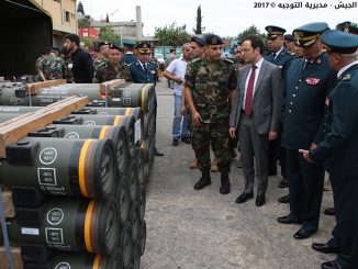 الجيش اللبناني يتسلم معدات عسكرية فرنسية