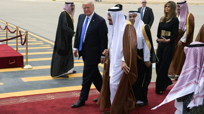 الرئيس الأميركي والعاهل السعودي الرئيس الأميركي والعاهل السعودي