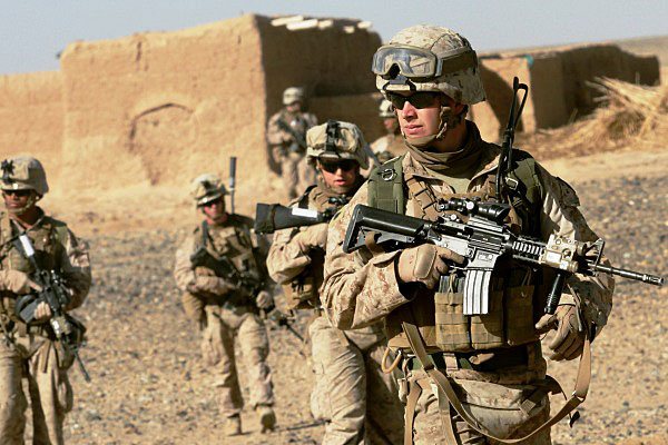 القوات الأميركية في أفغانستان