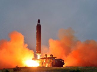 عملية إطلاق صاروخ كوري شمالي
