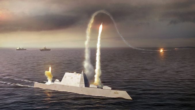 مدمرة Zumwalt الأميركية مدمرة Zumwalt الأميركية