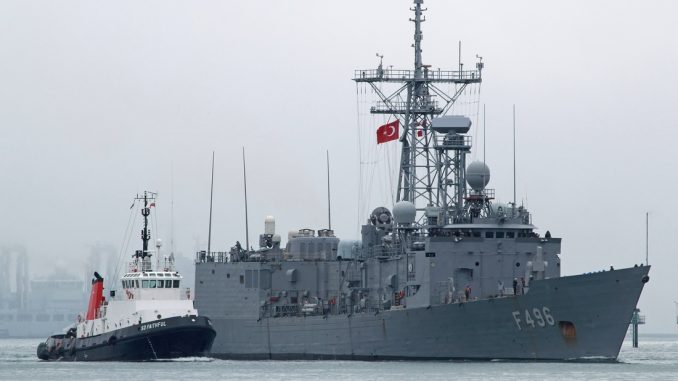 فرقاطة TCG GOKOVA التركية فرقاطة TCG GOKOVA التركية