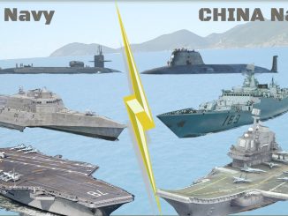 الأساطيل البحرية الأميركية والصينية