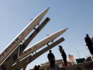 بعض الصواريخ إيرانية الصنع